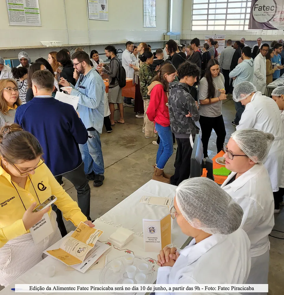 Fatec Piracicaba realiza Alimentec com apresentação de subprodutos da indústria alimentícia, no dia 10/06