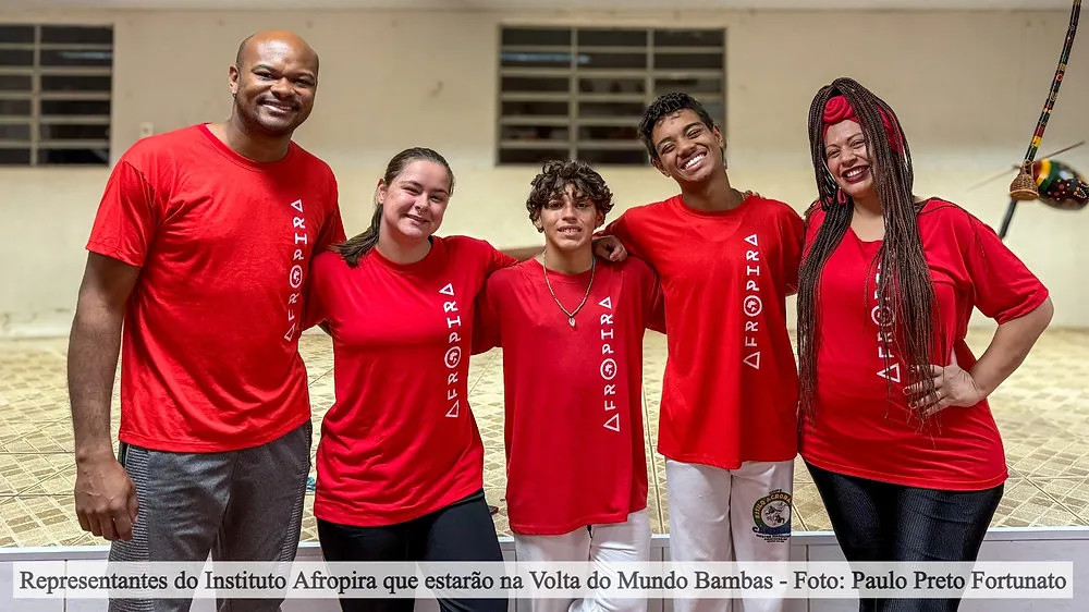 Capoeira: Instituto Afropira representa Piracicaba (SP) na Volta do Mundo Bambas, em Brasília (DF)